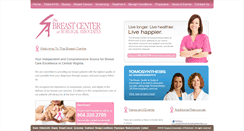 Desktop Screenshot of breastcenter.thesar.com